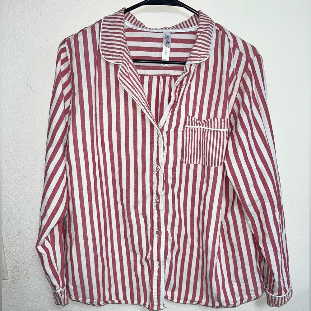 Gilligan & O’malley Vintage Country Western Striped button down. XXL